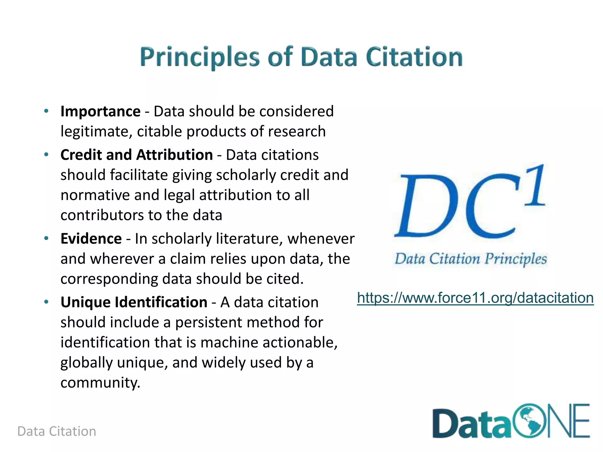 Analysis and Workflows
• Statistical analyses
Conventional statistics
o Experimental data
o Examples: ANOVA, MANOVA, linear and
nonlinear regression
o Rely on assumptions: random
sampling, random & normally
distributed error, independent error
terms, homogeneous variance
Descriptive statistics
o Observational or descriptive data
o Examples: diversity indices, cluster
analysis, quadrant variance, distance methods,
principal component analysis, correspondence analysis
From Oksanen (2011) Multivariate Analysis of
Ecological Communities in R: vegan tutorial
Example of Principle
Component Analysis
 