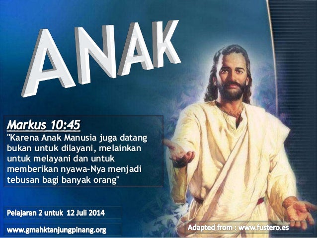 Pelajaran sekolah sabat ke 2 triwulan 3 2014