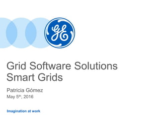 Imagination at work
Grid Software Solutions
Smart Grids
Patricia Gómez
May 5th, 2016
 