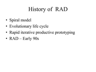 Introduction to Rapid Application Development | PPTX