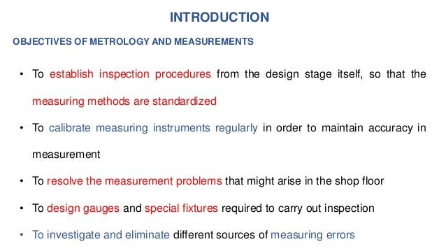 Introduction To Mechanical Measurements And Metrology