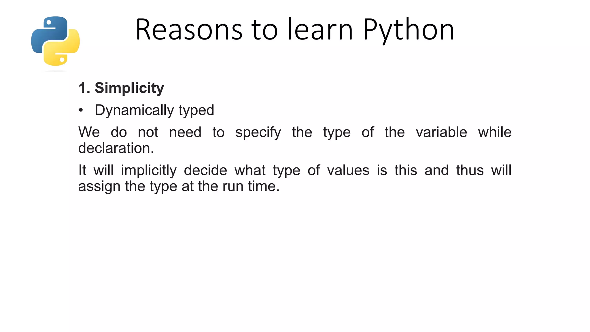 Python basics | PPTX