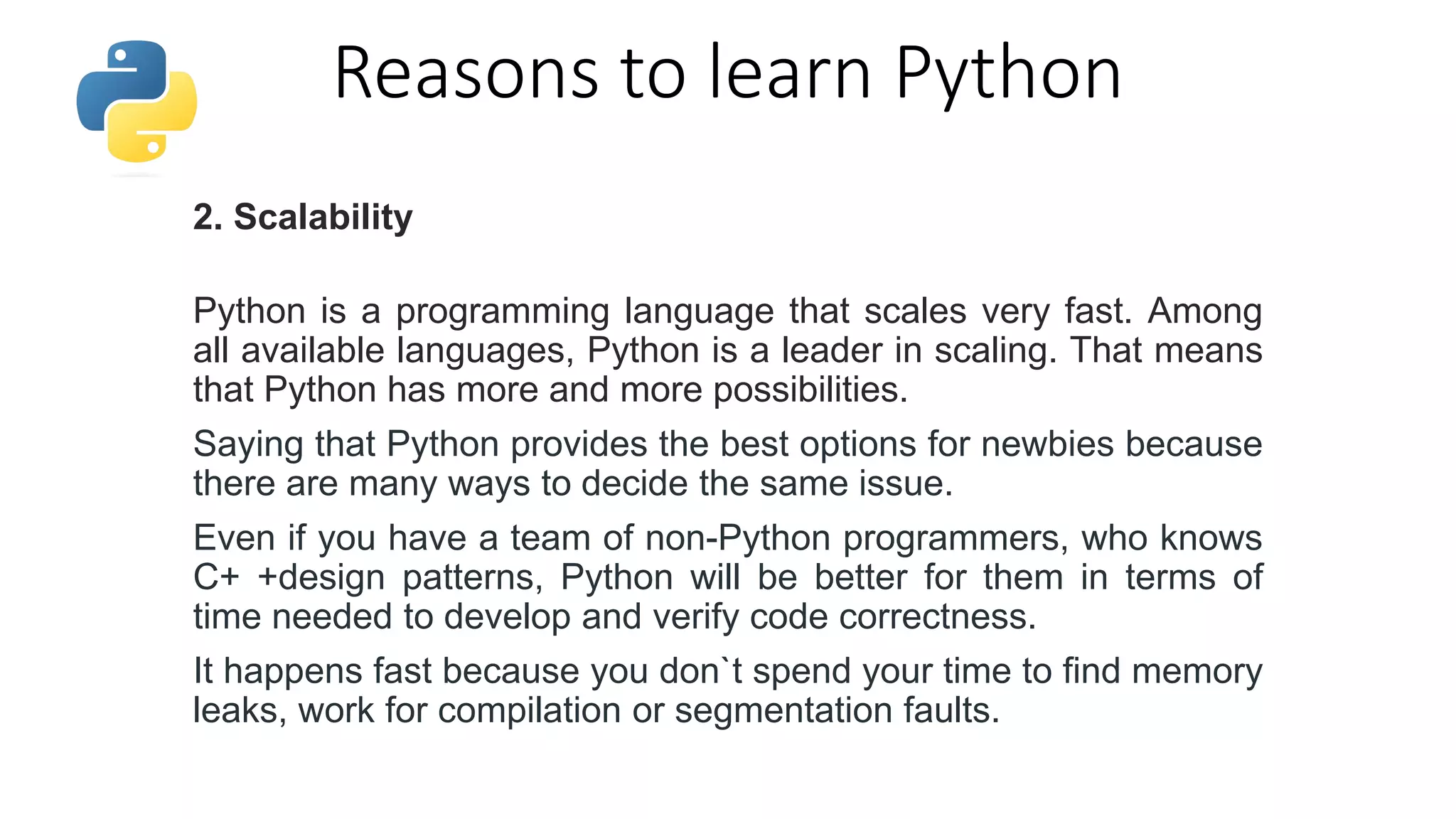Python basics | PPTX