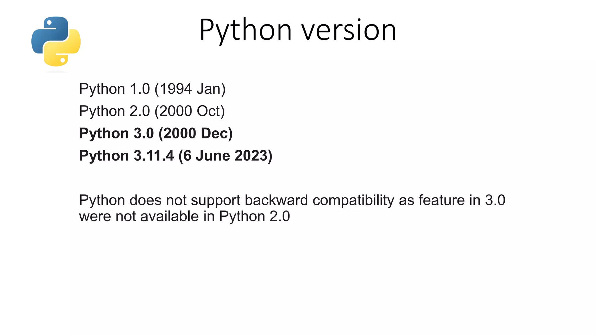 Python basics | PPT