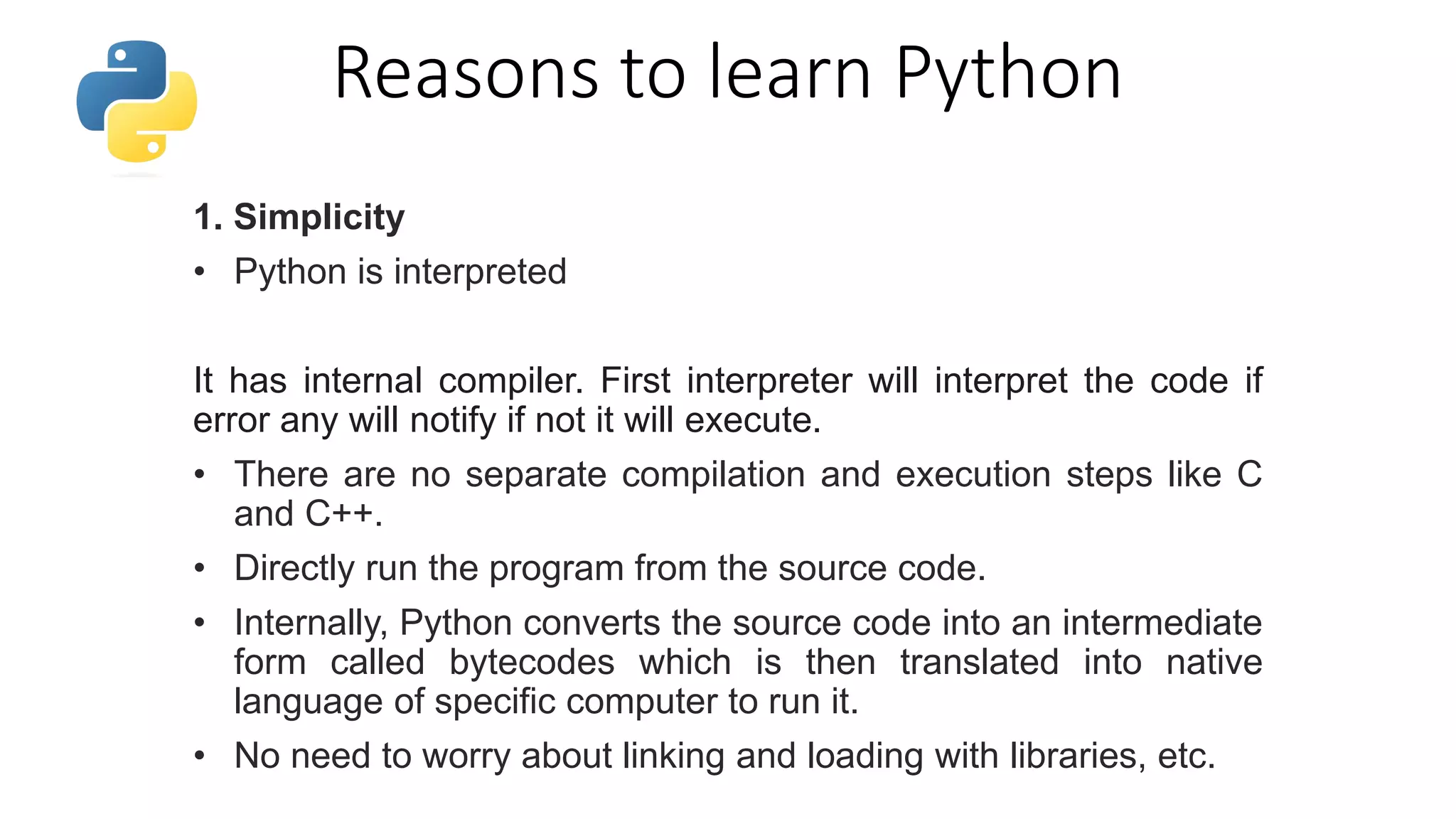 Python basics | PPTX