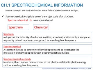 spectroscopy | PDF