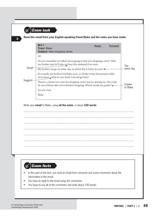 B2 Exam Booster Cambridge English preliminary | PDF