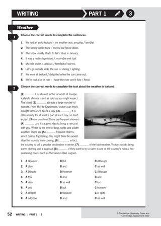 B2 Exam Booster Cambridge English preliminary | PDF