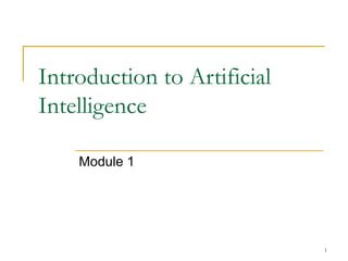 Introduction to Artificial Intelligence.ppt