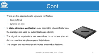 Comprehensive Overview of Biometric Systems and Technologies | PPTX