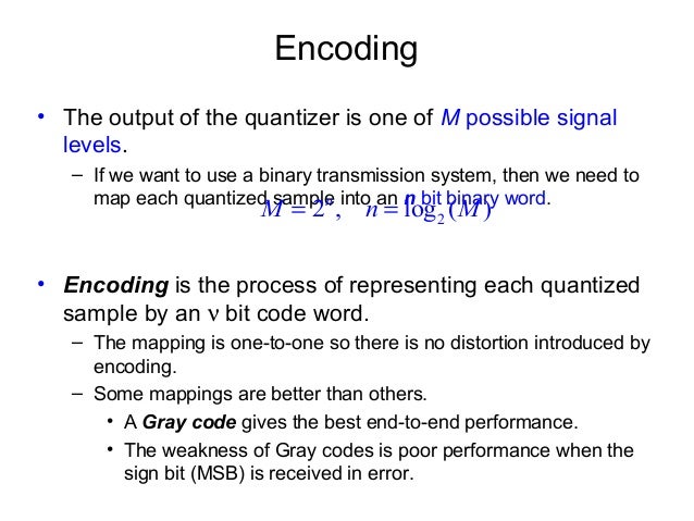 L 1 5 sampling quantizing encoding pcm