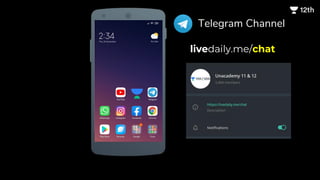 Telegram Channel
livedaily.me/chat
 