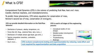 L1-intr cfd course course fluent ansys nd | PPTX