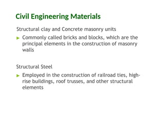 Comprehensive Introduction to Civil Engineering Materials and Testing ...