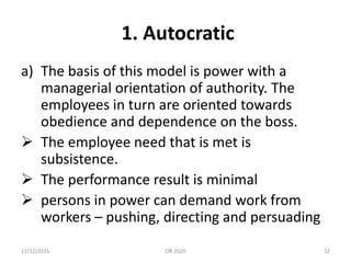 L1 introduction to ob | PPT