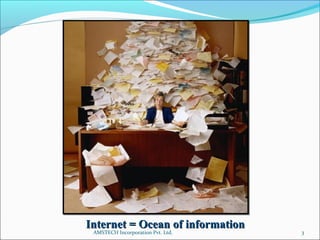 Internet = Ocean of informationInternet = Ocean of information
3AMSTECH Incorporation Pvt. Ltd.
 