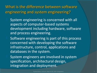 L1 overview of software engineering | PPT