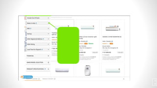 Click here to
Include Out of
Stock products.
This filter
selection will
show buyers
the products
which are OOS
in the market
at the last.
1
8
 