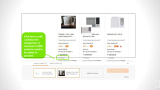 Click here to add
a product for
comparison. A
minimum 3 OEM
products need to
be added to
proceed.
3
4
 