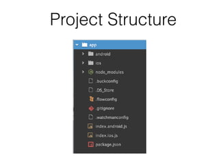 Project Structure
 