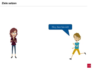 Hey, hier bin ich!
Ziele setzen
 