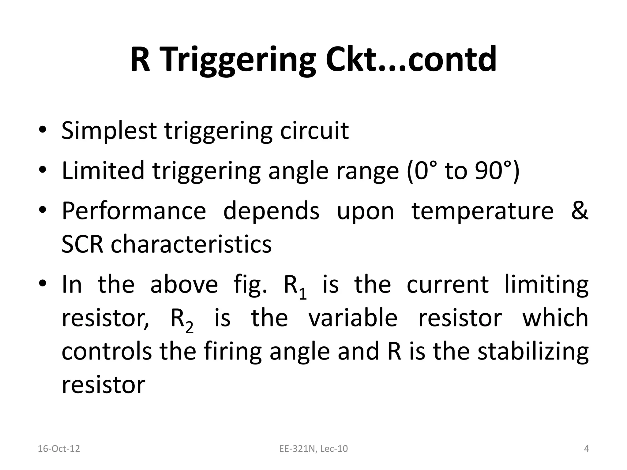 L10 res triggering circuit | PPT