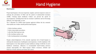 Hand Hygiene
 