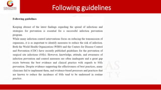 Following guidelines
 