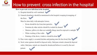 How to prevent cross infection in the hospital
 