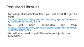 Comprehensive Introduction to Hibernate ORM and Spring Framework ...