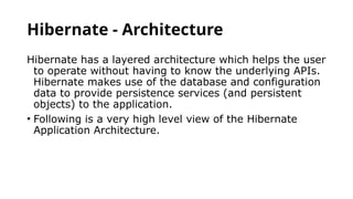 Comprehensive Introduction to Hibernate ORM and Spring Framework ...
