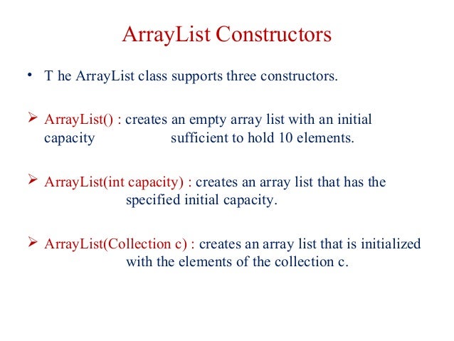 L11 array list