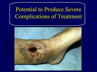 Potential to Produce Severe
Complications of Treatment
 