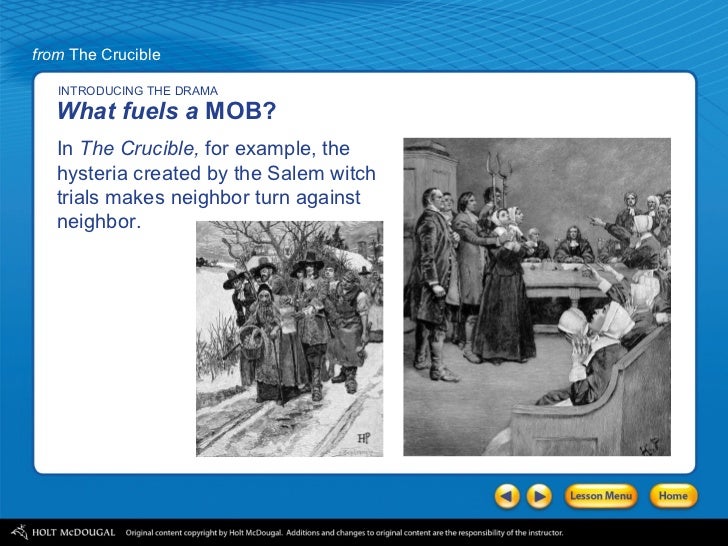 a literary analysis of the witch hysteria in the crucible by arthur miller Find out more about the history of salem witch trials, including videos, when arthur miller dramatized the events of 1692 in his play “the crucible” (1953),. a literary analysis of the witch hysteria in the crucible by arthur miller Find out more about the history of salem witch trials, including videos, when arthur miller dramatized the events of 1692 in his play “the crucible” (1953),.