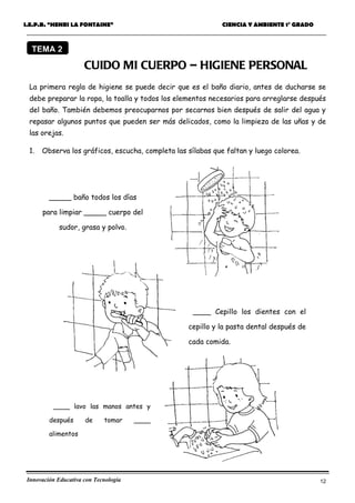 Guía de Aprendizaje - Ciencia y Ambiente