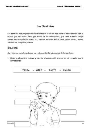 Guía de Aprendizaje - Ciencia y Ambiente