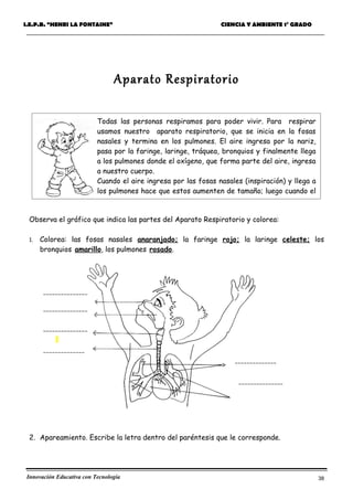 Guía de Aprendizaje - Ciencia y Ambiente