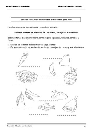 Guía de Aprendizaje - Ciencia y Ambiente