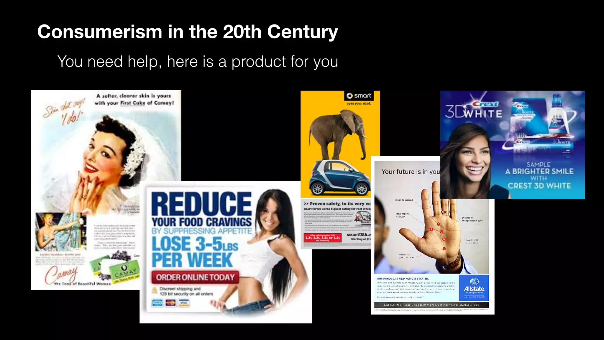 Consumerism in the 20th Century
You need help, here is a product for you
 