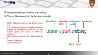 List _Python Programming_Built in functions | PPTX