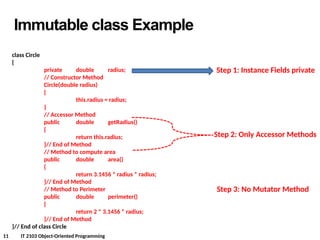 L11 (Mutable and Immutable Objects).pptx