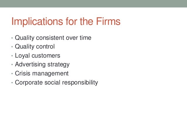 product harm crisis management 6 employee and farmers harm animals or other employee employee fatality caused by other employee or animal malevolence: when some outside actor or opponent employs extreme tactics to attack the organization, such as product tampering, kidnapping, terrorism or computer hacking. product harm crisis management 6 employee and farmers harm animals or other employee employee fatality caused by other employee or animal malevolence: when some outside actor or opponent employs extreme tactics to attack the organization, such as product tampering, kidnapping, terrorism or computer hacking.