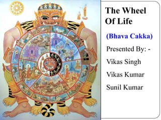 The Wheel
Of Life
(Bhava Cakka)
Presented By: -
Vikas Singh
Vikas Kumar
Sunil Kumar
 