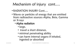 Burn Injury,grades of burn Injury and their management | PPTX