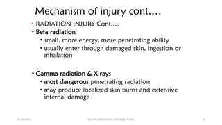 Burn Injury,grades of burn Injury and their management | PPTX