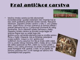 L133 - Istorija - Antički Rim - Jovana Vasić - Svetlana Đurđević | PPT