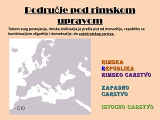 L133 - Istorija - Antički Rim - Jovana Vasić - Svetlana Đurđević | PPT