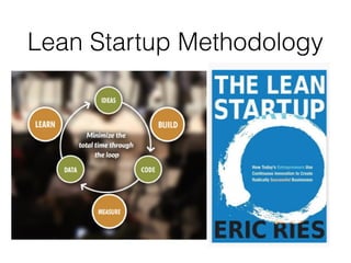 Lean Startup Methodology
 