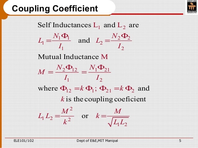 L14 self and mutual inductance