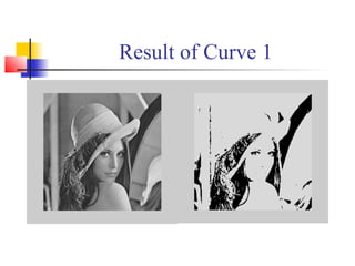 Result of Curve 1
 